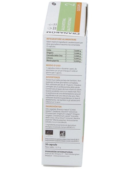 Oleocaps+ Plus 2 Salud Intestinal 30Cap. Bio de Pranarom P.Acabado