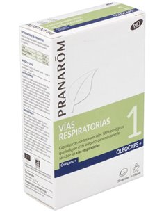 Oleocaps+ Plus 1 Vias Respiratorias 30Cap. Bio de Pranarom P.Acabado 2
