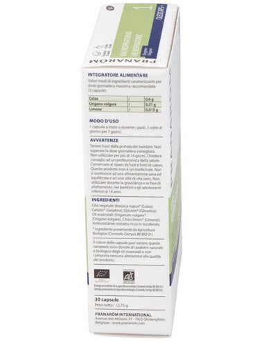 Oleocaps+ Plus 1 Vias Respiratorias 30Cap. Bio de Pranarom P.Acabado