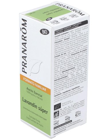 Lavandin Super Aceite Esencial Bio 30Ml. de Pranarom Aceites
