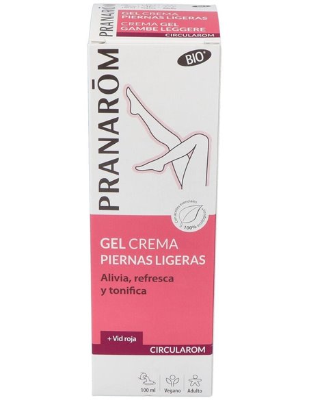 Circularom Gel Crema Piernas Ligeras 100Ml. Bio de Pranarom P.Acabado