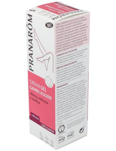Circularom Gel Crema Piernas Ligeras 100Ml. Bio de Pranarom P.Acabado