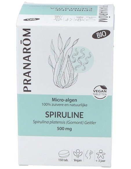 Espirulina Micro Algas 150Comp. Bio Vegan de Pranarom P.Acabado