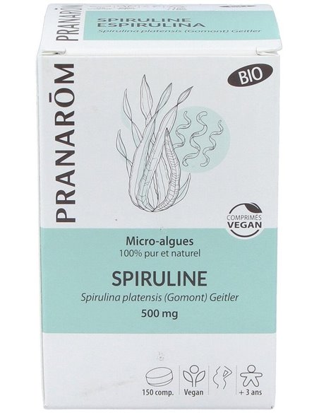 Espirulina Micro Algas 150Comp. Bio Vegan de Pranarom P.Acabado