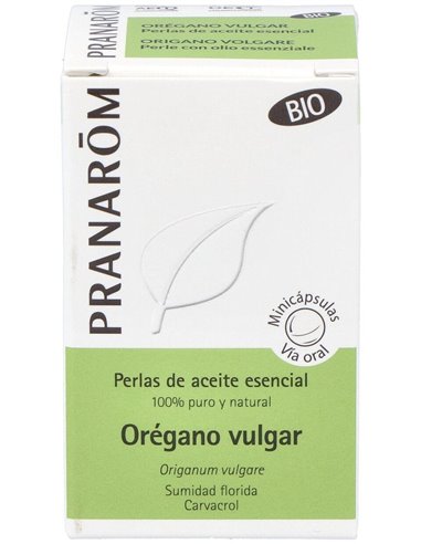 Oregano Vulgar Ac. Esencial En Perlas 60Perlas Bio de Pranarom Aceites