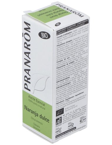 Naranja Dulce Aceite Esencial Bio 10Ml. de Pranarom Aceites