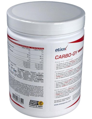 Etixx Carbo-Gy Powder Red Fruits 1Kg. de Etixx