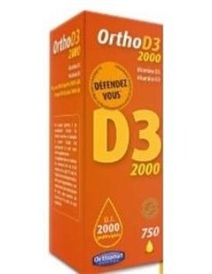 Vitamina Ortho D3 2000Ui 30 Mililitros Ortho Nat 2