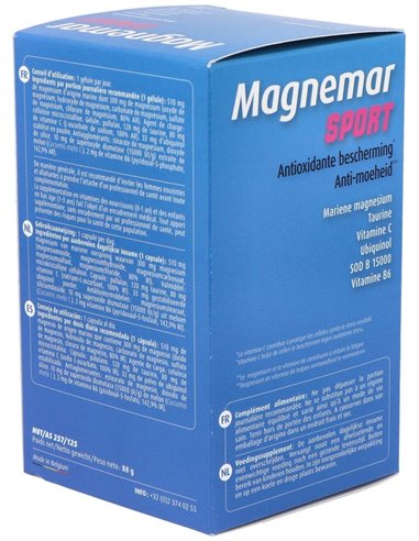Magnemar Sport 90 Cápsulas Veg. Ortho Nat