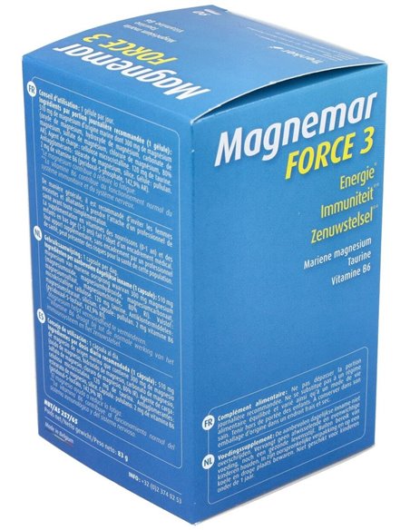 Magnemar Fuerza 3 Magnesio 90Cap. de Ortho Nat