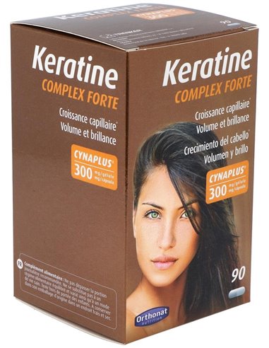 Keratin Complex Forte 90Cap. de Ortho Nat