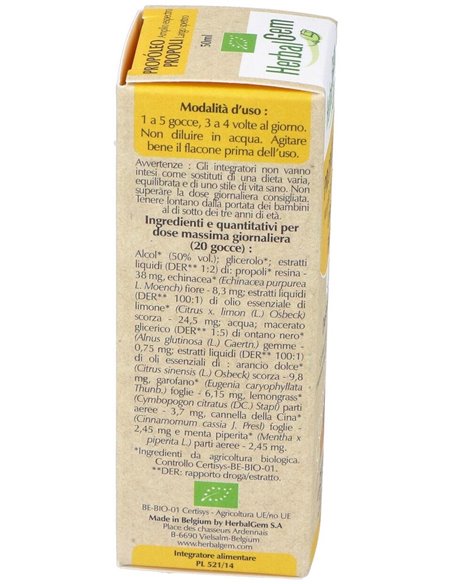 Propolis Amplio Espectro Gotas 50Ml. de Herbalgem