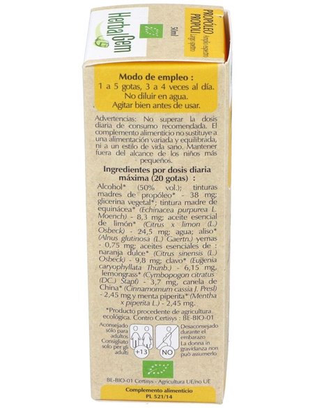 Propolis Amplio Espectro Gotas 50Ml. de Herbalgem