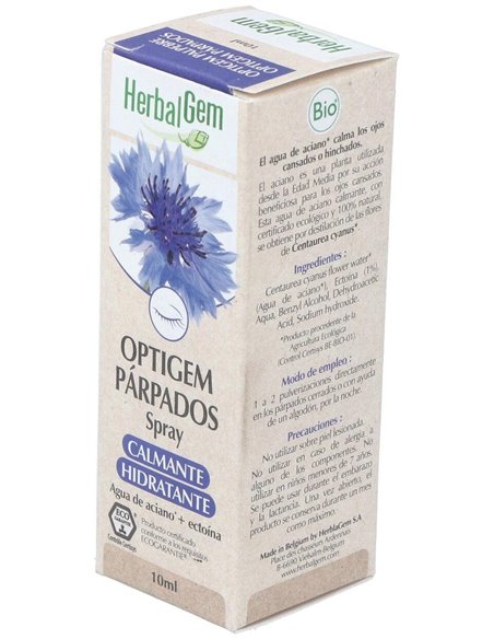 Optigem Paupieres Spray 10Ml. Bio de Herbalgem
