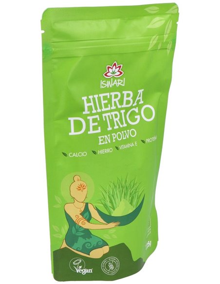 Hierba De Trigo Superalimento 125Gr. Bio de Iswari