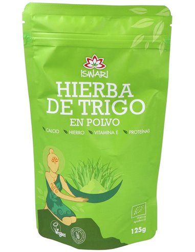 Hierba De Trigo Superalimento 125Gr. Bio de Iswari