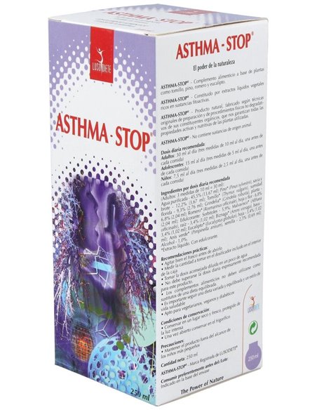 Asthma-Stop                                                     250 ml de Lusodiete