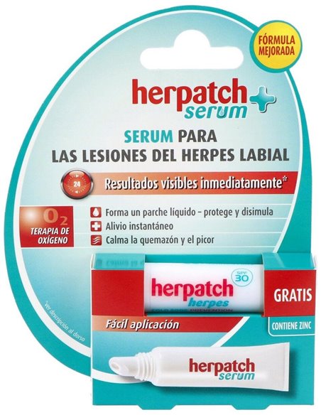 Herpatch Serum 5Ml. + Prevent Labial 4,8Gr. de Herpatch
