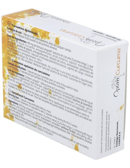 Optim Curcuma 45Cap. de Optim Laboratoire