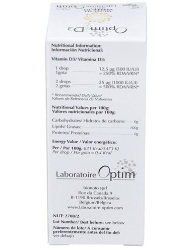 Optim D3 20Ml. de Optim Laboratoire