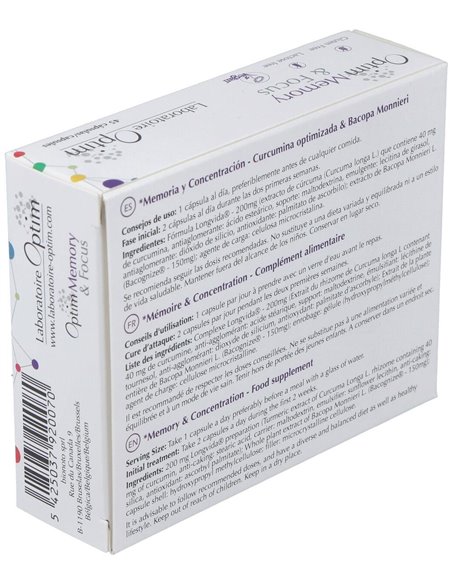 Optim Memory - Focus 45Cap. de Optim Laboratoire