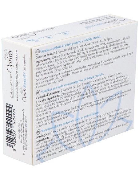 Optim Serenity 30Cap. de Optim Serenity
