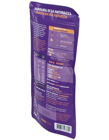 Açai Liofilizado Bio 70G  70G de Iswari