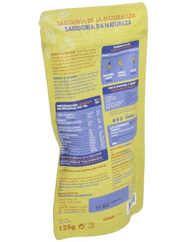 Baobab Bio 125G Doypack Superalimentos Drasanvi