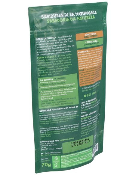 Clorela Comprimidos Bio 70G 70G de Iswari