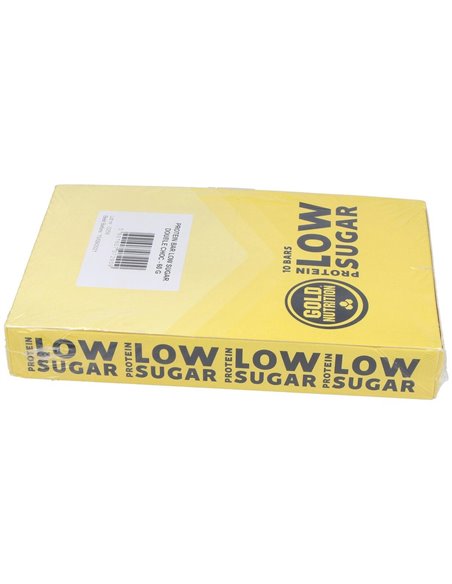 Total Protein Low Sugar Barr Doble Choc. 10Ud. de Gold Nutrition