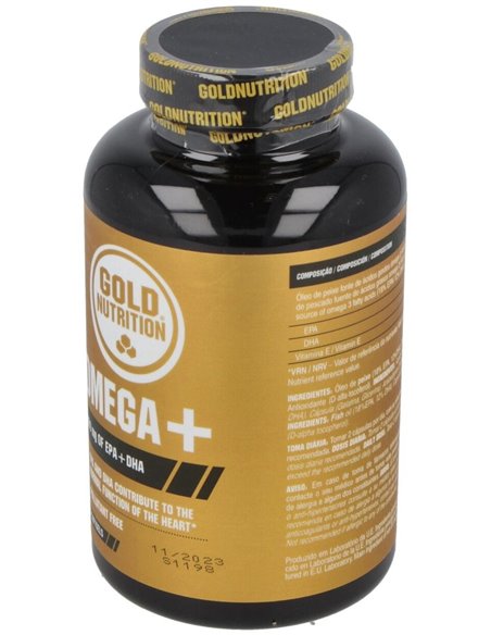 Omega+ 90Perlas de Gold Nutrition