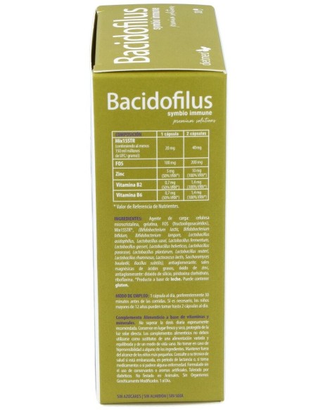 Bacidofilus Symbio Immune 30Cap. de Dietmed