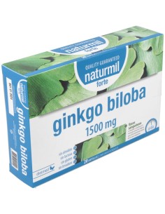Ginkgo Biloba Forte 1500Mg. 20Amp. de Dietmed 2