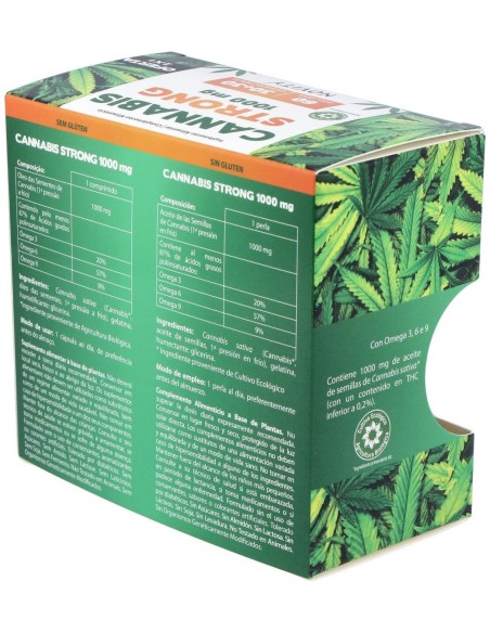 Cannabis Strong 1000Mg. 30+30Cap. de Dietmed
