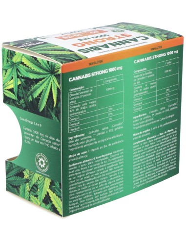 Cannabis Strong 1000Mg. 30+30Cap. de Dietmed