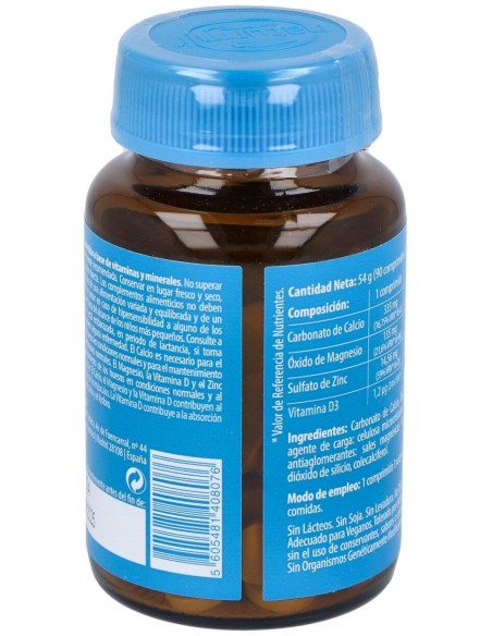 Calcio+Magnesio+Zinc+Vit. D 90Comp. de Dietmed