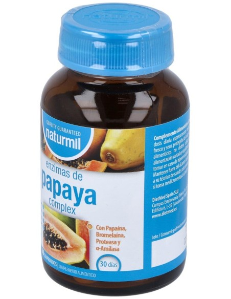 Enzimas De Papaya Complex 90Comp. de Dietmed