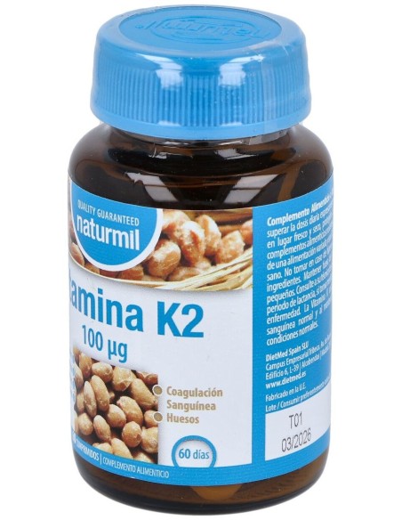 Vitamina K2 60Comp. de Dietmed