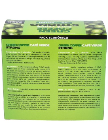 Cafe Verde Strong Pack 2X60Cap. de Dietmed