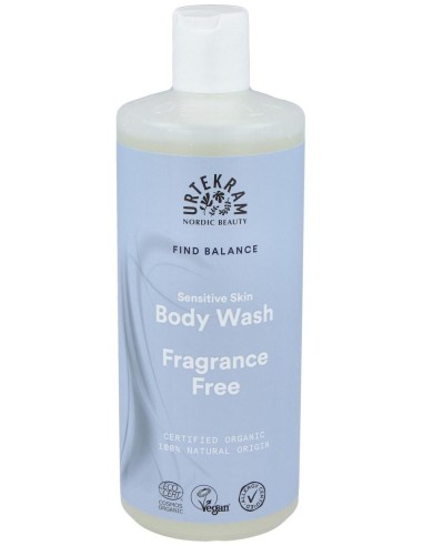 Fragance Free Gel De Baño 500Ml. Eco Vegan de Urtekram