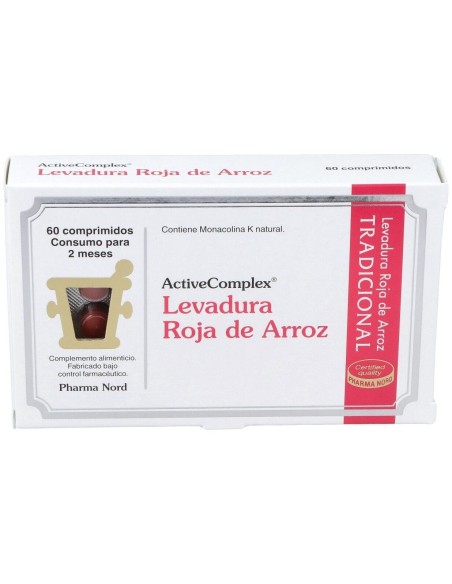 New Activecomplex Levadura Roja De Arroz 60Comp. de Pharma Nord