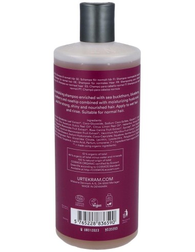 Champu Frutos Rojos 500Ml. Eco Vegan de Urtekram