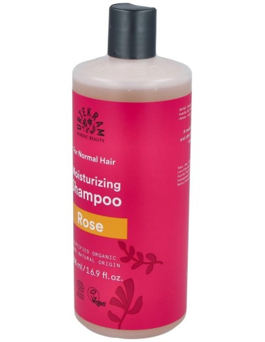 Champu Rosas Cabello Normal 500Ml. Eco Vegan de Urtekram