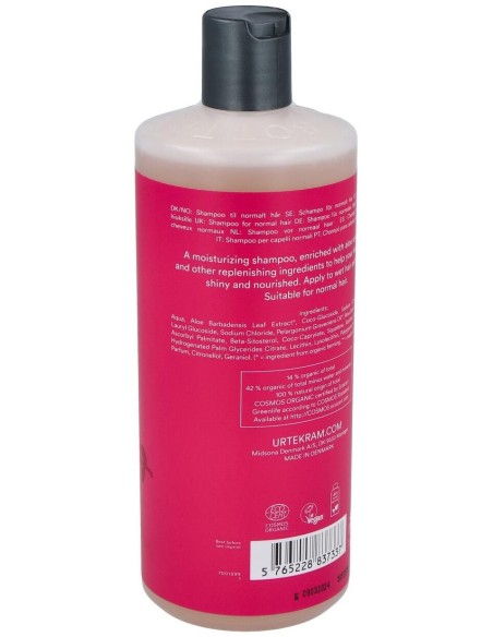 Champu Rosas Cabello Normal 500Ml. Eco Vegan de Urtekram