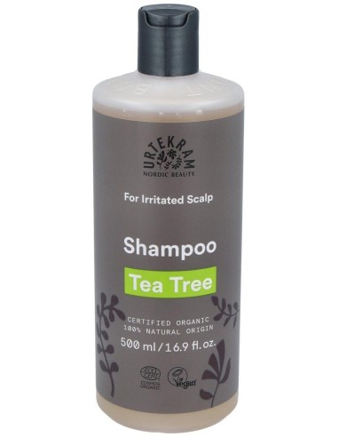 Champu Arbol Del Te Antibacterial 500Ml. Eco Vegan de Urtekram