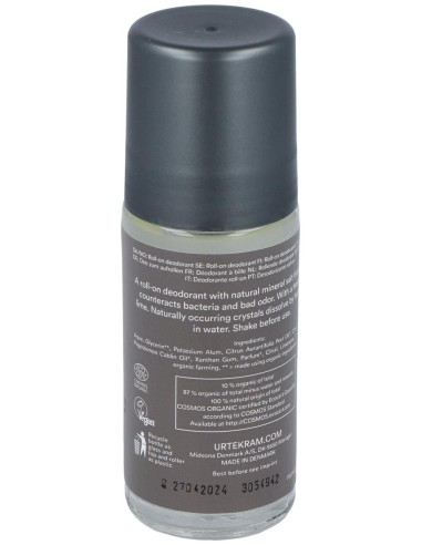 Desodorante Lima Roll-On 50Ml. Eco Vegan de Urtekram