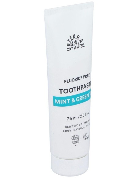 Dentifrico Menta-Te Verde 75Ml. Eco Vegan de Urtekram
