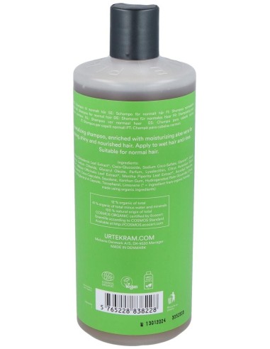 Champu Aloe Vera Cabello Normal 500Ml. Eco Ve Gan de Urtekram