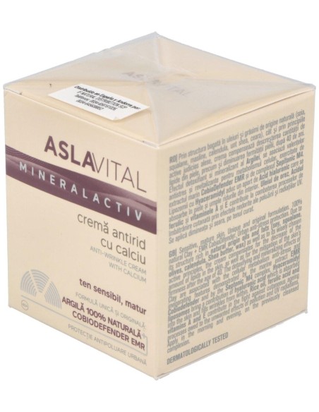 Crema Antiarrugas Con Calcio 50Ml. de Asla Vital (Dra. Ana Aslan)
