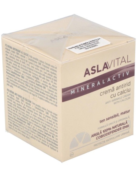 Crema Antiarrugas Con Calcio 50Ml. de Asla Vital (Dra. Ana Aslan)